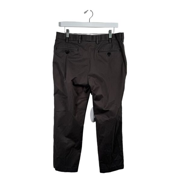 Brooks Brothers Light Weight Advantage Chino Stretch Milano Fit Pant Grey Men 34 - Picture 3 of 7